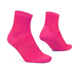 Strumpor Gripgrab Lightweight Airflow Short rosa hi-vis