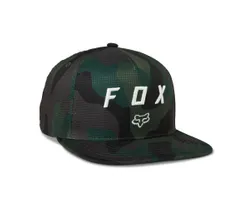 Pyöräilylippis Fox Vzns Camo Tech Snapback vihreä O/S