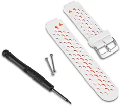 Armband Garmin Forerunner 620 vit/orange