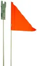 Säkerhetsvimpel Delbar 185 cm