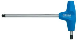 Insexnyckel Unior Thandle Ballend Hex Wrench 2.5