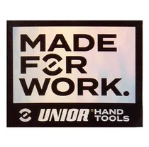 Klistermärke Unior Label Made For Work Fr