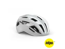Cykelhjälm MET Vinci MIPS vit/silver