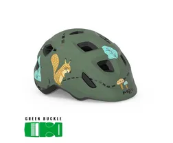 Cykelhj&auml;lm Barn MET Hooray Gr&ouml;nt Sp&auml;nne green forest