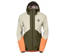 Fritidsjacka Scott Dam Explorair Light Dryo 2.5L grön/beige/orange