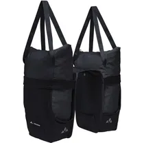Cykelväska Vaude Twinshopper Black