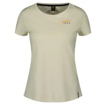 Vapaa-ajan paita Scott Tee Naisten Retro SS keltainen