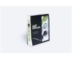 Foam Roller Deep Releazer Blackroll musta