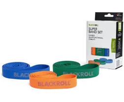Super Band Set Blackroll Svart