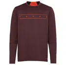 Cykeltröja Vaude Qimsa LS Shirt Men Dark Oak Uni