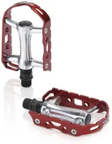 Cykelpedaler XLC PD-M15 silver/röd