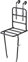Pakethållare Basil Front Carrier L blank svart