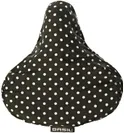 Sadelöverdrag Basil Katharina svart/prickar