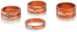 XLC A-HEAD SPACER-SET AS-A02 3 X 5 1 X 10 1 X 15MM 1 1/8 oranssi