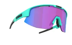 Cykelglasögon Bliz Matrix Matt Turquoise/Nordic Light Begonia 