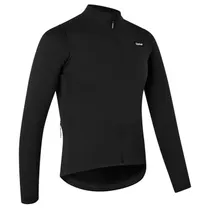 GripGrab EXPLR Merinotech långärmad flossad cykeltröja Black