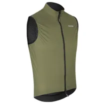 GripGrab PACR lätt vindtät väst Olive Green