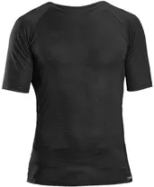 GripGrab Merino Blend Thermal Kortärmat Underställ Black