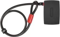 Alarmbox Abus 2.0 + Låsvajer 12 mm/100 cm wire black