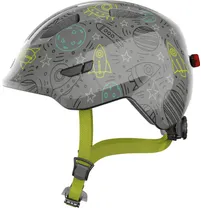 Cykelhjälm Abus Smiley 3.0 LED grey space