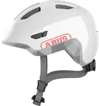Cykelhjälm Abus Smiley 3.0 ACE LED shiny white