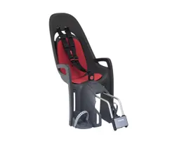 Cykelsits Hamax Zenith Med Ramf&auml;ste Grey/Red Padding