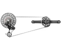 Komponentgrupp SRAM XX T-Type Eagle Transmission AXS XS-1297 10-52T DM 32T 2 guards DUB Wide 165 mm