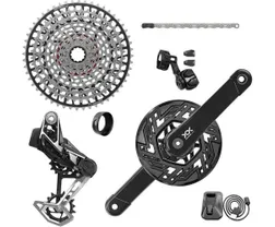 Komponentgrupp SRAM XX T-Type Eagle E- BoschTransmission AXS XS-1297 10-52T 36T ISIS 165 mm