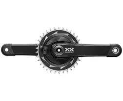 Wattmätare SRAM Vevparti XX SL Eagle T-type Wide Power Meter DUB Wide 175 mm 550 mm CL 34T Thread Mount 12-Växlar