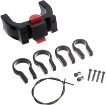 Adapter Vaude Klick Fix Fore-Bike Handle Bar Svart 