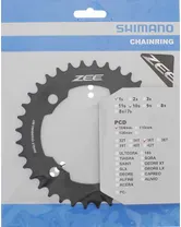 Drev Shimano ZEE FC-M640 104 bcd 10 växlar 36T svart