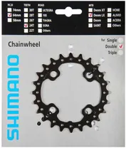 Drev Shimano SLX FC-M675 AM 64 bcd 10 v&auml;xlar 24T svart