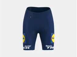 Cykelbyxor Santini Lidl-Trek Womens Team Replica dam blue/yellow