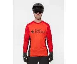 Cykeltr&ouml;ja Sweet Protection Hunter LS Jersey M r&ouml;d