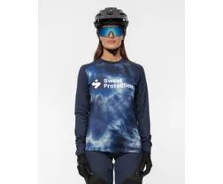 Cykeltr&ouml;ja Sweet Protection Hunter LS Jersey W navy
