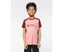 Cykeltröja Sweet Protection Hunter SS Jersey Jr rosa