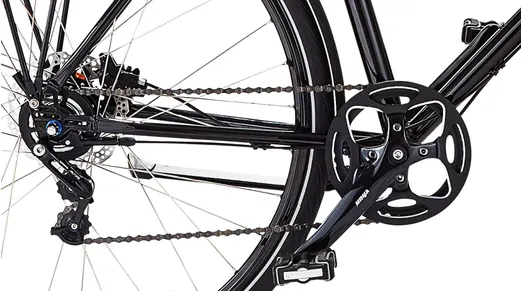 Skeppshult Herr Pro 8-växlad spegelsvart