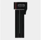 Vikbart lås ABUS uGrip Bordo 5700C 80 cm inkl. fäste (SH)
