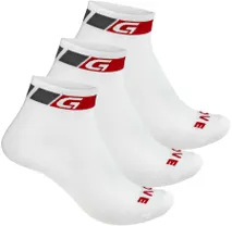 GripGrab Classic Low Cut Sommarstrumpor 3-Pack White