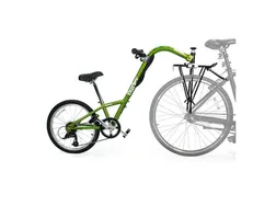 Påhängscykel Burley Tag-Along-Bike Piccolo 7-Växlar Grön