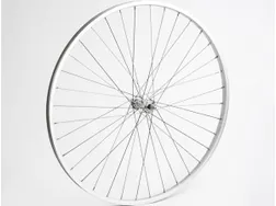 Connect Framhjul 28" C5.0 fast axel OLD 100 mm fälgbroms silver