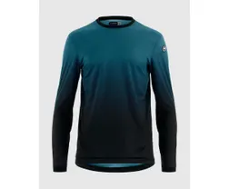 Pyöräilypaita Assos Trail LS Jersey T3 Zodzilla sininen