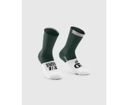 Cykelstrumpor Assos GT Socks C2 Grön