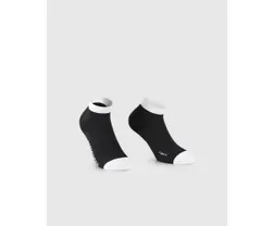 Cykelstrumpor Assos RS Socks Superleger Low Svart