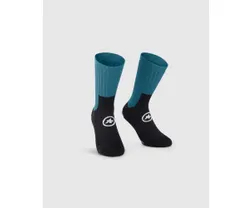 Cykelstrumpor Assos Trail Socks T3 Bl&aring;