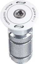 Täcklock + Expander BBB Powerhead 1 1/8" vit