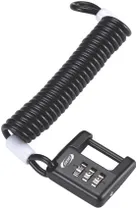 Vaijerilukko BBB Minisafe Lock 3x1200mm musta