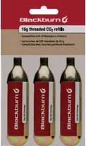 CO2-patruuna Blackburn CO2 kierteellinen 16 gram 3-pack