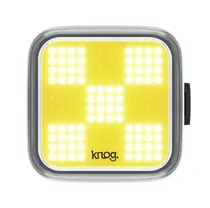 Framlampa Knog Blinder Grid gul