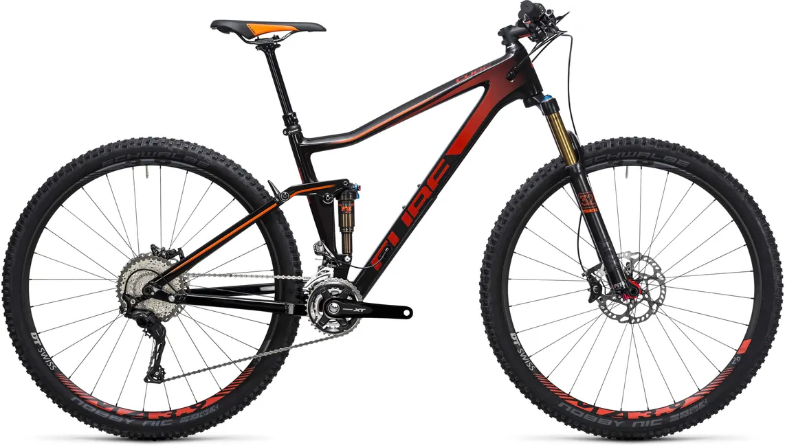 Cube Stereo 120 Hpc SL 29 Carbon´N´Red Heldämpade mountainbikes